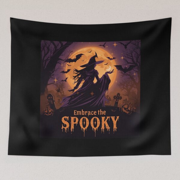 Item preview, Gothic Witch Under Blood Moon designed and sold by ChicTrendz.