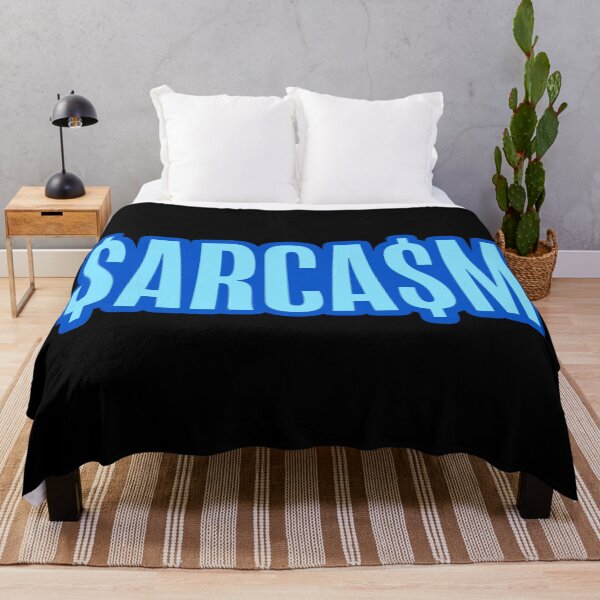 Item preview, $ARCA$M Sarcasm Dollars, Blue Outline designed and sold by Memes N Lore .