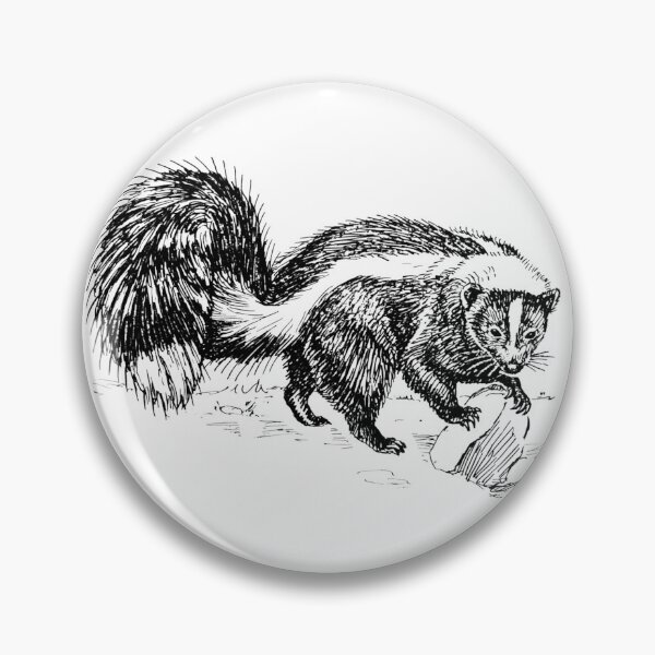 Item preview, Vintage Skunk designed and sold by BlueSpecsStudio.