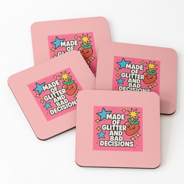 Item preview, Made of glitter and bad decisions designed and sold by nuttylass1.