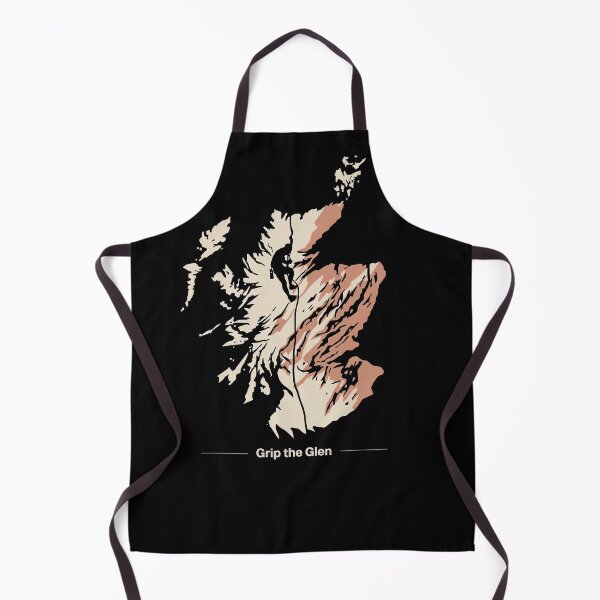 Item preview, Scotland Topographic Climbing | Grip the Glen Highland Map designed and sold by Loom on the Loch.