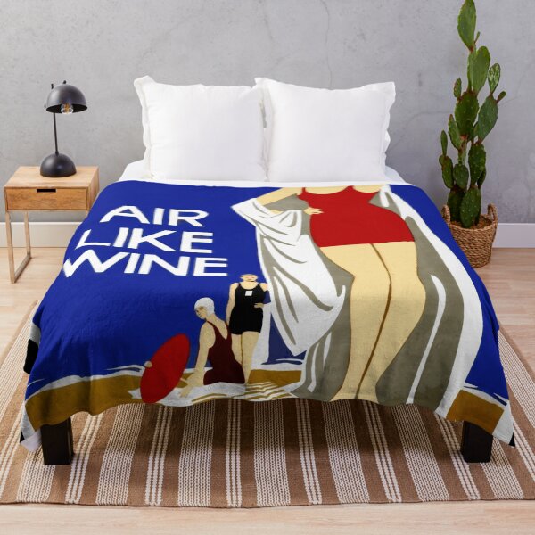Item preview, Vintage Art Deco Travel Poster | Weston-super-Mare Seaside | Great Western Railway | Air Like Wine | William A. Sennett designed and sold by artofuniverse.