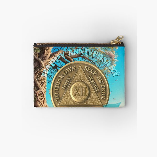 Item preview, 12 Year Coin Recovery Anniversary Tree of Life designed and sold by ApexDesigners.
