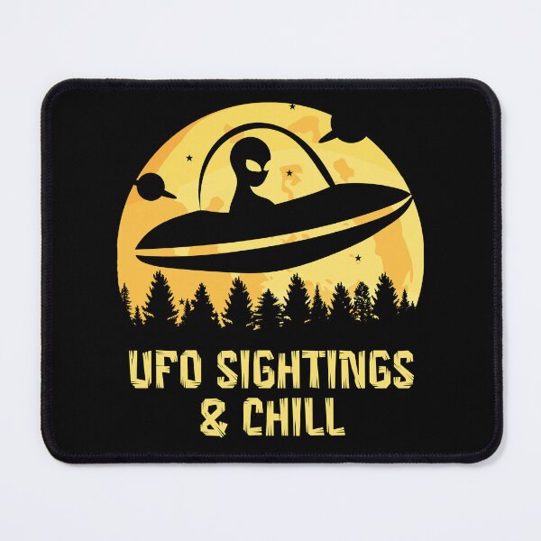 Item preview, UFO Sightings and Chill designed and sold by SunsetReverie.