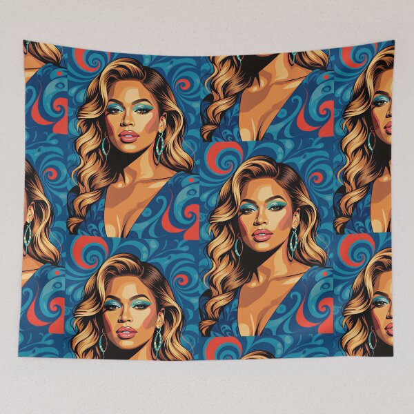 Item preview, Beyoncé-inspired pop art print designed and sold by Planet Utoppia.