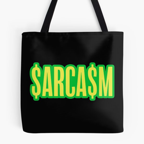 Item preview, $ARCA$M Sarcasm Dollars Green Outline designed and sold by Memes N Lore .