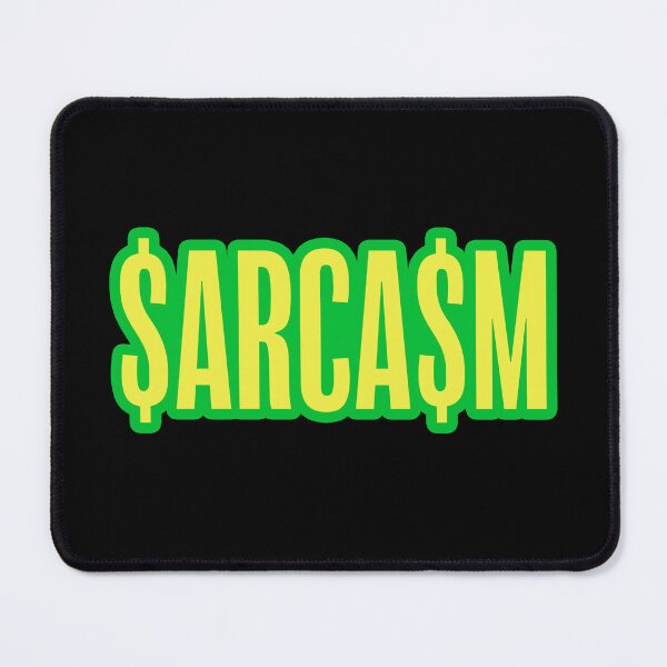 Item preview, $ARCA$M Sarcasm Dollars Green Outline designed and sold by Memes N Lore .