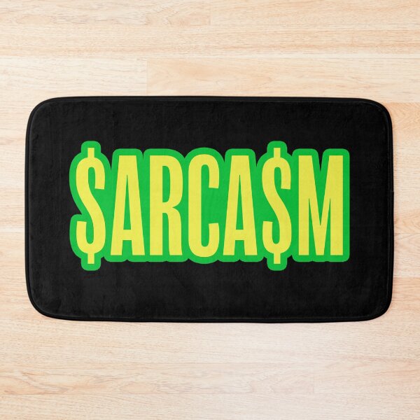 Item preview, $ARCA$M Sarcasm Dollars Green Outline designed and sold by Memes N Lore .