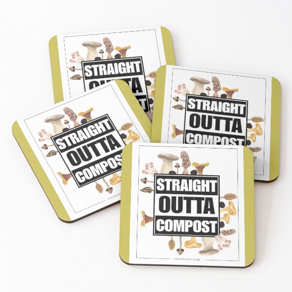 Item preview, Straight Outta Compost designed and sold by Wish Art.