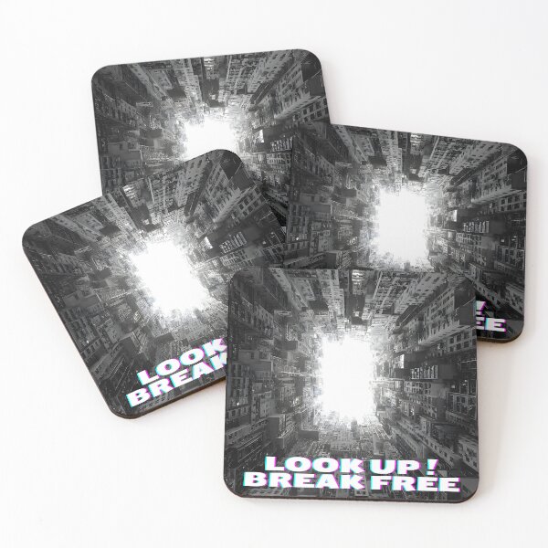Item preview, Break Free: Inspirational Urban Escape Poster designed and sold by Psycho-Crazy.