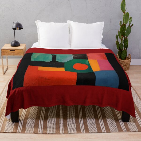 Item preview, Vibrant Geometric Composition with Bold Color Blocks Creating a Striking Modern Visual Impact designed and sold by OlfactoART Studio.