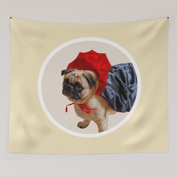 Item preview, Diego the Pug - Count Diego - Spooky Time Collection designed and sold by 9VoltGorilla.