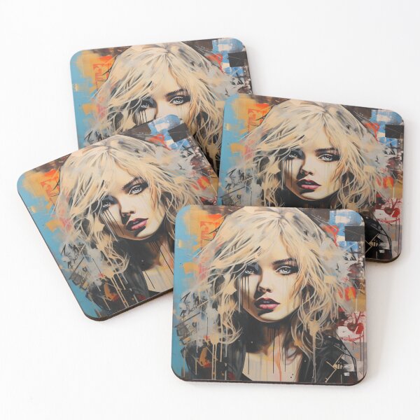 Item preview, Mirna - Street art,woman portrait designed and sold by mliotard.