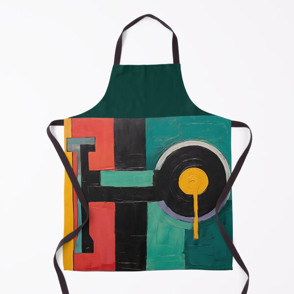 Item preview, Dynamic Abstract Geometric Design with Bold Contrasting Colors and Interacting Shapes designed and sold by OlfactoART Studio.