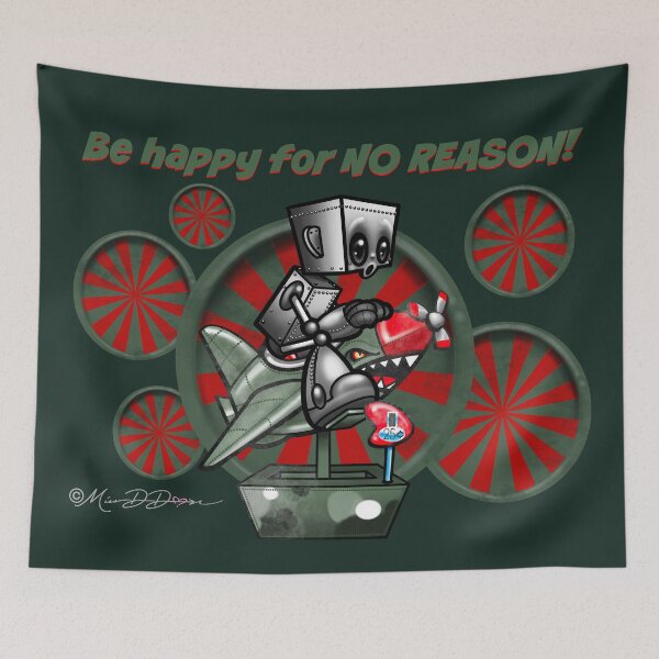 Item preview, Doodle Bots Book 1- Be Happy For NO REASON! designed and sold by MetroINKbooks.