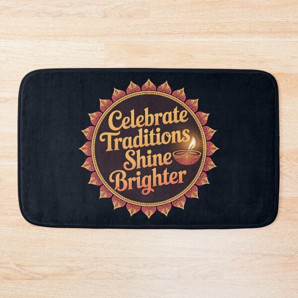 Item preview, Celebrate Traditions, Shine Brighter – Rangoli-Inspired Diwali Design designed and sold by Jollys-ArtShop.