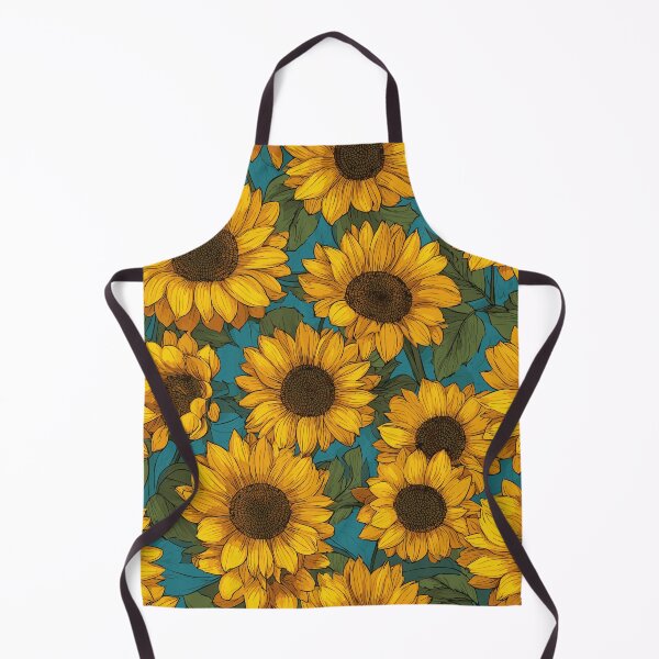 Item preview, Sunflowers – floral splendor & positive vibes | Floral nature design designed and sold by drizzd.