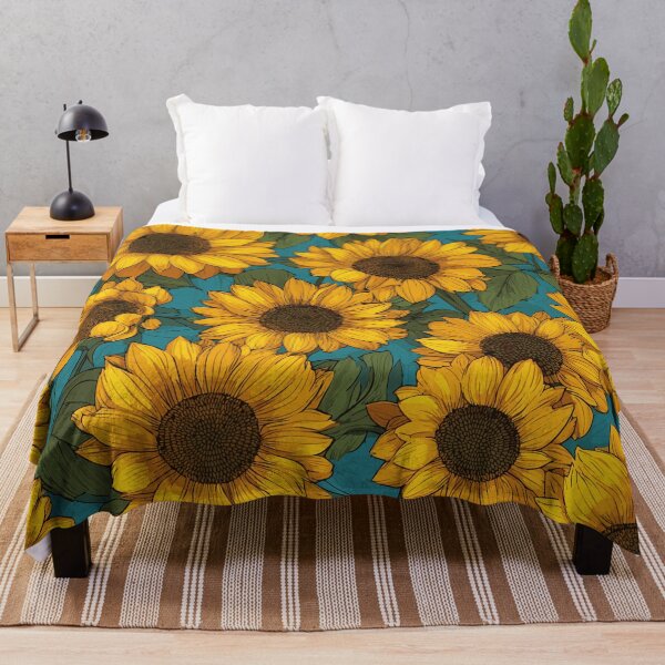 Item preview, Sunflowers – floral splendor & positive vibes | Floral nature design designed and sold by drizzd.