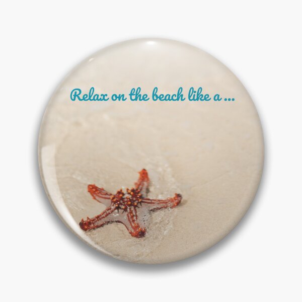 Item preview, Be like the starfish, relaxing on the beach designed and sold by TB-73.