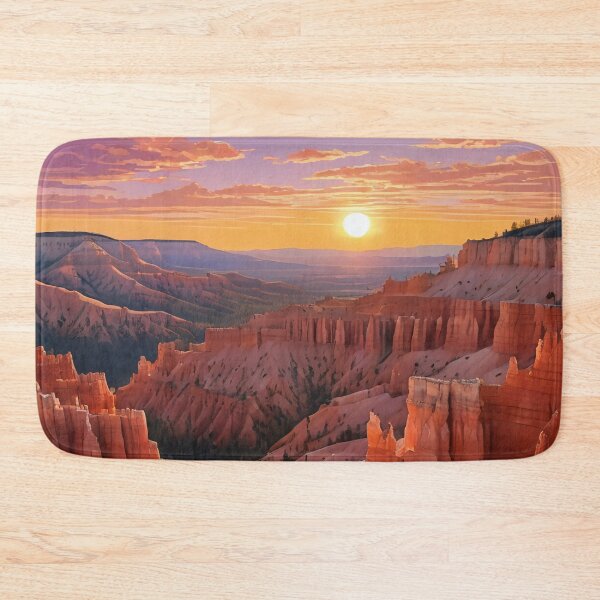 Item preview, Dusk at Bryce Canyon’s Rock Formations designed and sold by HorizonHues.