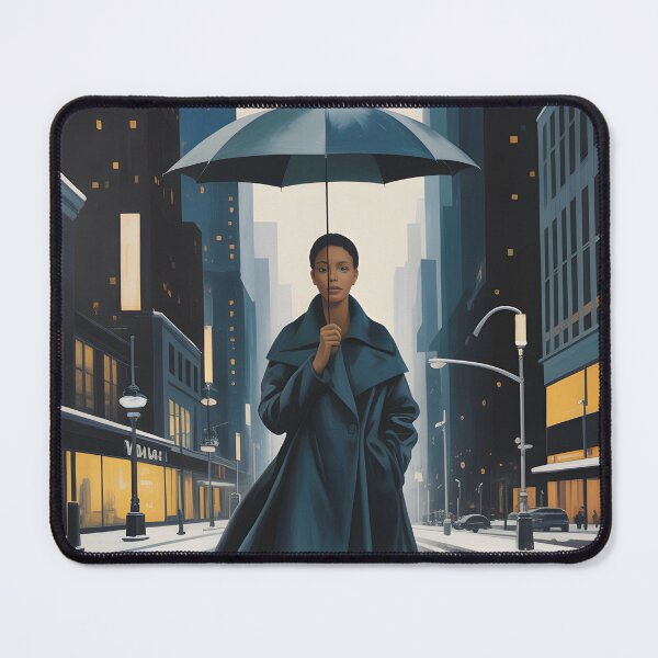 Item preview, Winters | Urban Fashion Portrait Painting designed and sold by CanvasCarousel.