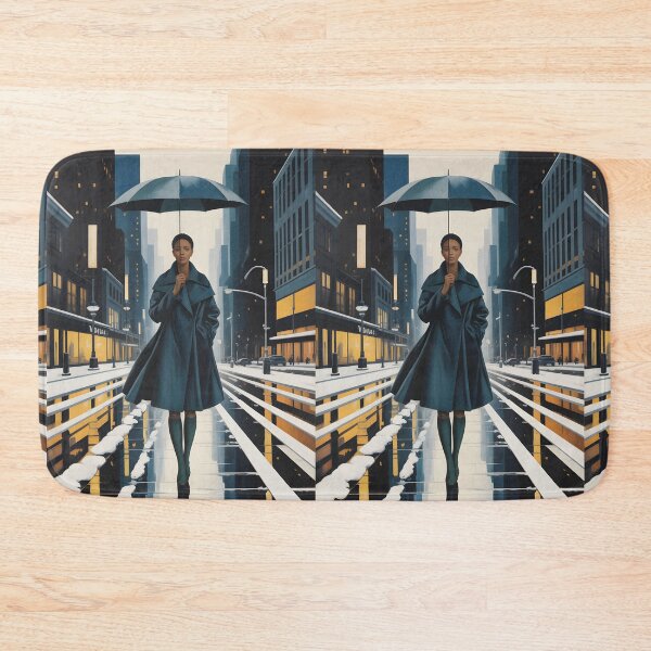 Item preview, Winters | Urban Fashion Portrait Painting designed and sold by CanvasCarousel.