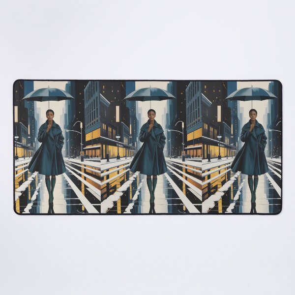 Item preview, Winters | Urban Fashion Portrait Painting designed and sold by CanvasCarousel.
