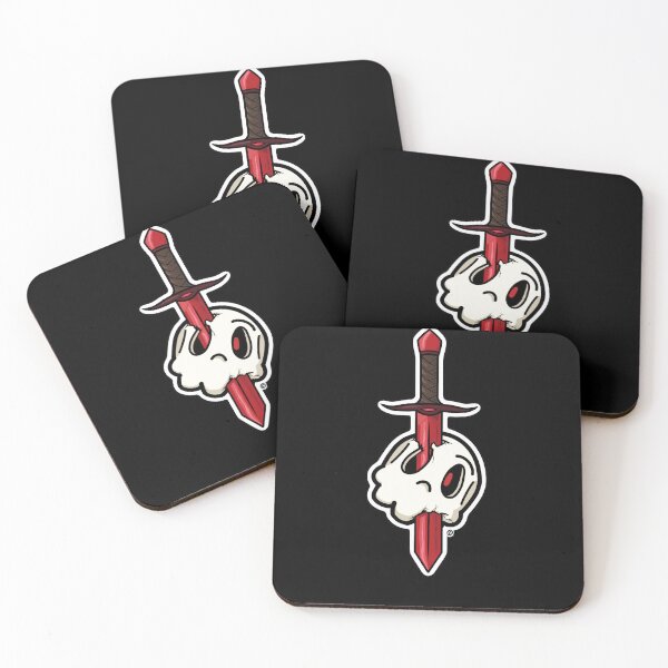 Item preview, Sword in Skull (Light, Red) designed and sold by HyperionRiot.