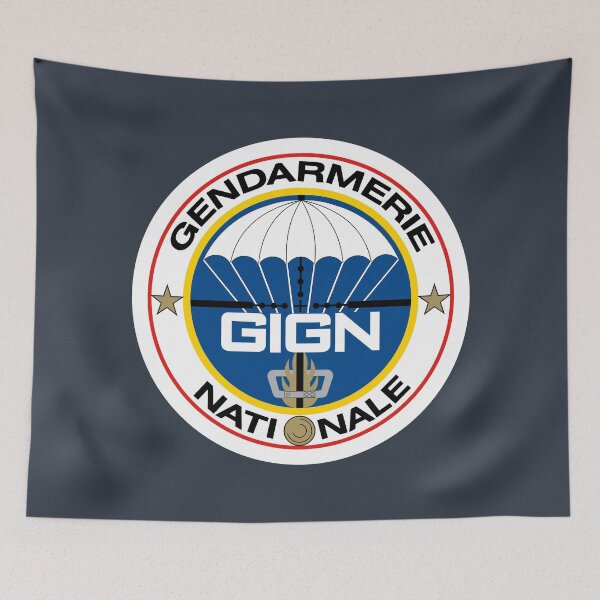 Item preview, National Gendarmerie Intervention Group - GIGN (France) designed and sold by wordwidesymbols.