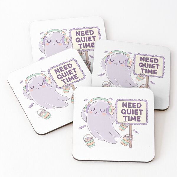 Item preview, Need Quiet Time Cute Ghost Sensory Awareness designed and sold by Joyful-Park.