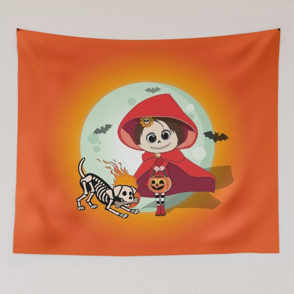 Item preview, Dark Red Riding Hood and Hellhound Companion designed and sold by Vector Woofs.