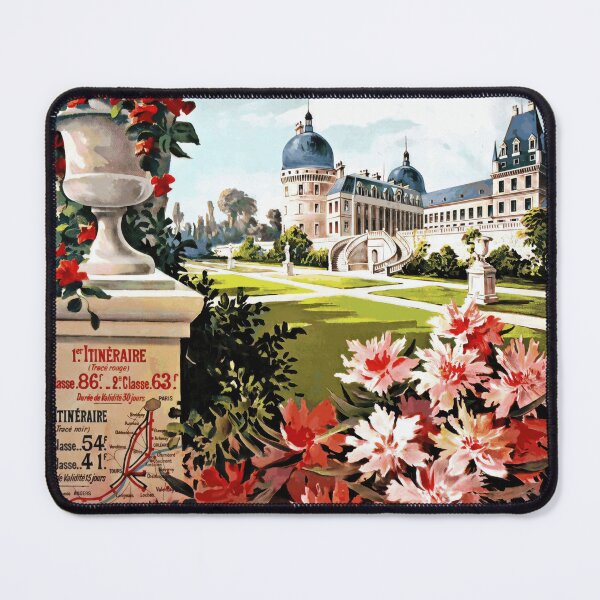 Item preview, Vintage Travel Poster | Hugo dAlési Art | Orleans Railway | Château de Valençay | Art Nouveau | Loire Valley France designed and sold by artofuniverse.