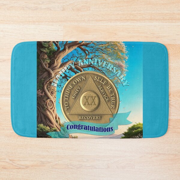 Item preview, 20 Year Coin Recovery Anniversary Tree of Life designed and sold by ApexDesigners.