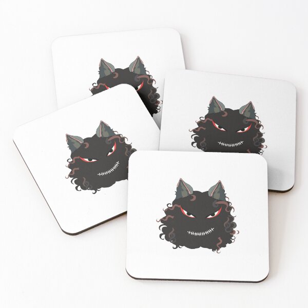 Item preview, Creepy Smirking Curly Haired Monster designed and sold by Vector Woofs.