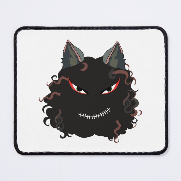 Item preview, Creepy Smirking Curly Haired Monster designed and sold by Vector Woofs.