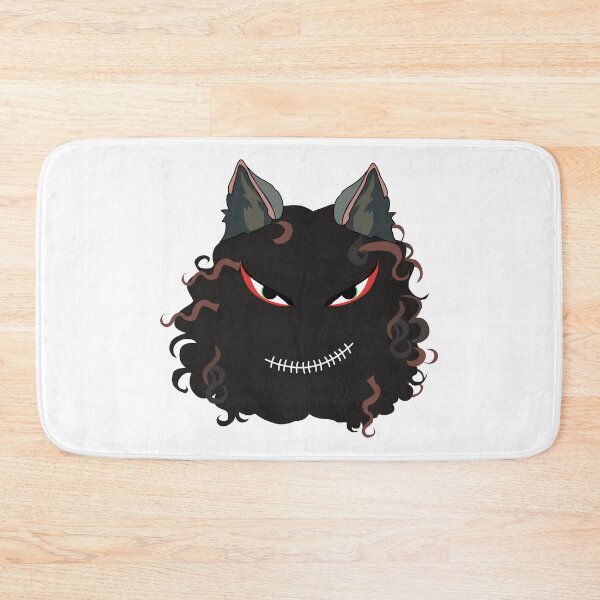 Item preview, Creepy Smirking Curly Haired Monster designed and sold by Vector Woofs.