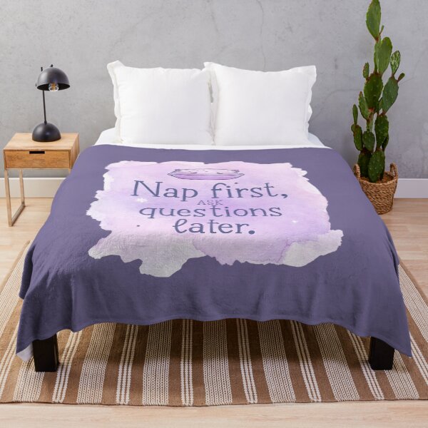 Item preview, The Napping Motto: Nap First, Ask Questions Later designed and sold by La Velmoréa.