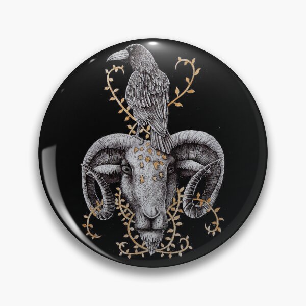 Item preview, Raven goat designed and sold by Laurent Cazuguel.