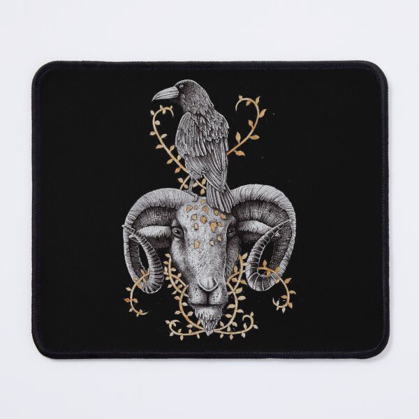 Item preview, Raven goat designed and sold by Laurent Cazuguel.
