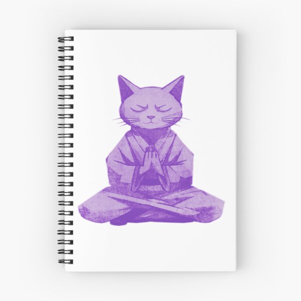 Item preview, Meditating Monk Cat designed and sold by kinpirks.