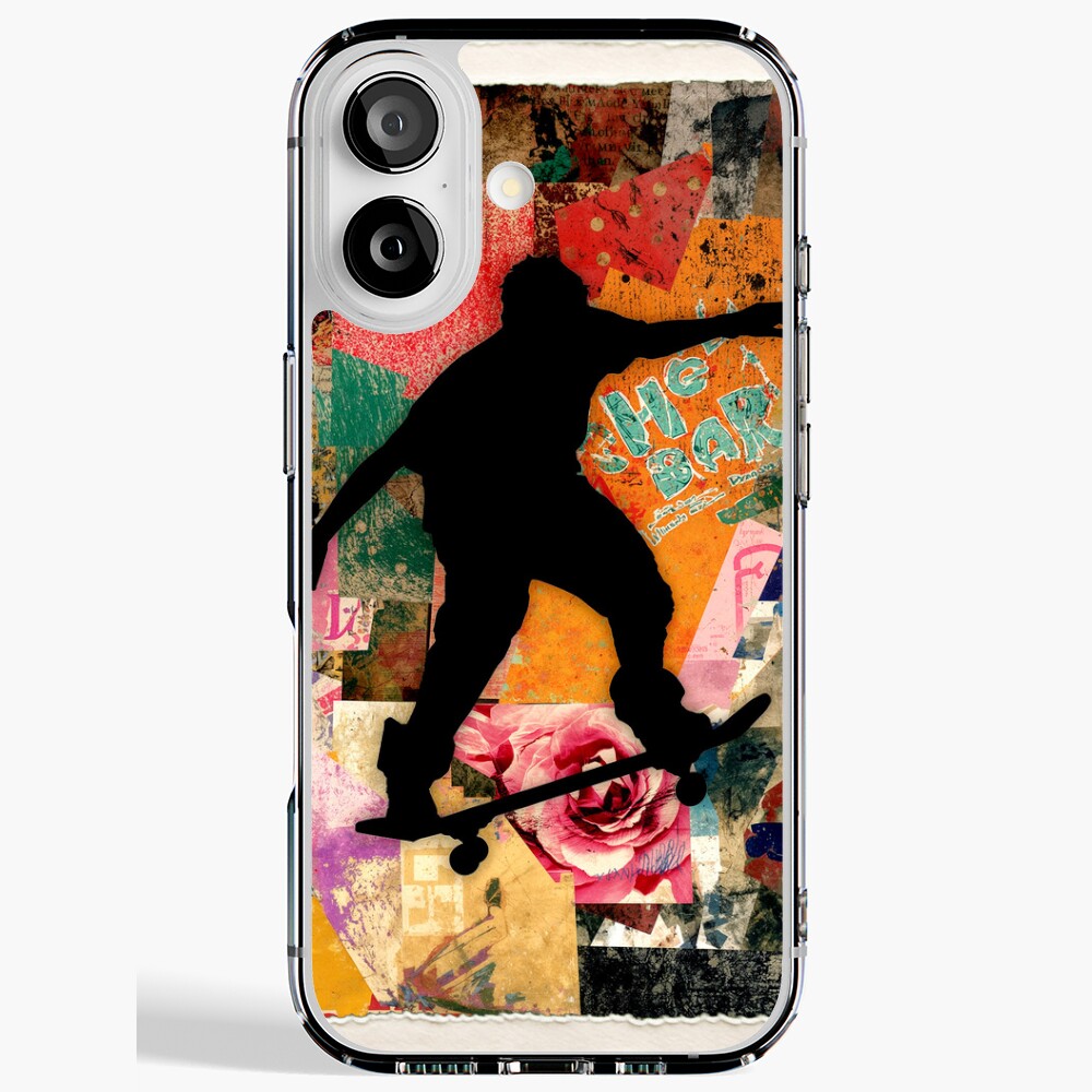 Skateboard Street Art: One Design, On Everything — iPhone Case