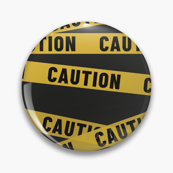 Item preview, Yellow Caution Tape Halloween Design designed and sold by Vector Woofs.