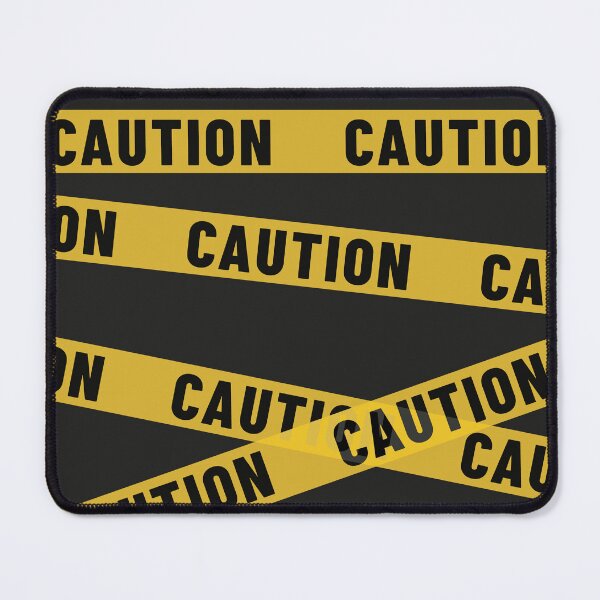 Item preview, Yellow Caution Tape Halloween Design designed and sold by Vector Woofs.