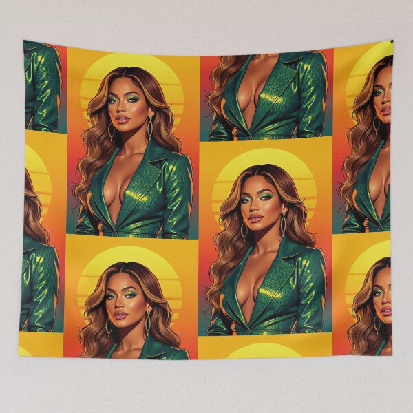 Item preview, Pop art style artistic design inspired by Beyoncé designed and sold by Planet Utoppia.