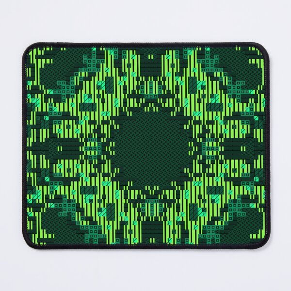 Item preview, Cybercore Algae - Green Pond Theme designed and sold by Dancing Squares Art.