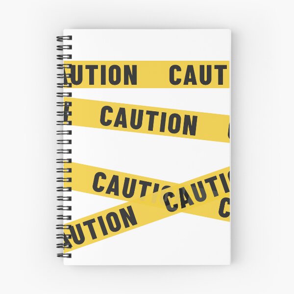 Item preview, Halloween Caution Tape | Spooky Warning Design designed and sold by Vector Woofs.
