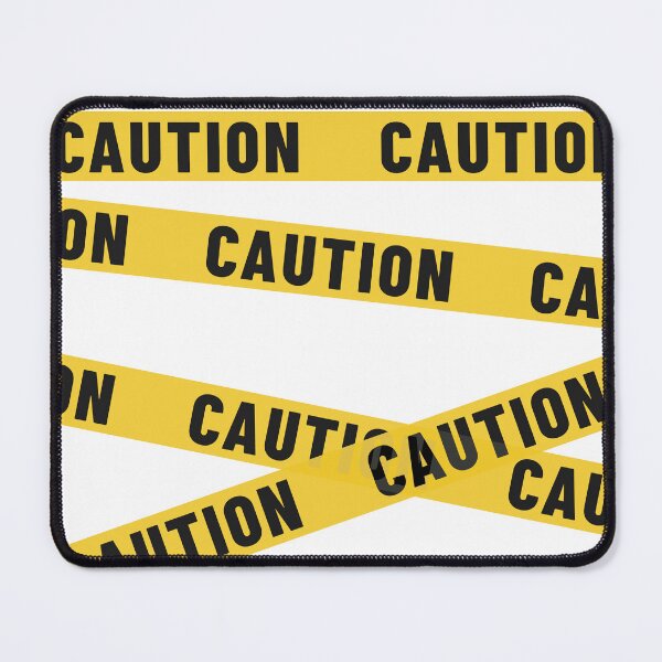 Item preview, Halloween Caution Tape | Spooky Warning Design designed and sold by Vector Woofs.