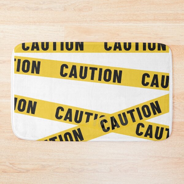Item preview, Halloween Caution Tape | Spooky Warning Design designed and sold by Vector Woofs.