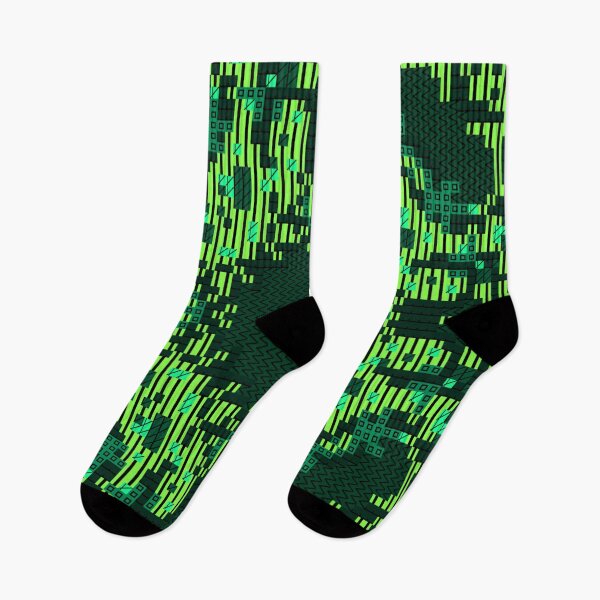 Item preview, Cybercore Algae - Green Pond Theme designed and sold by Dancing Squares Art.