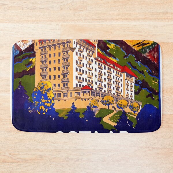Item preview, Vintage Travel Poster | Royal-Hotel & Winter-Palace Gstaad | Switzerland | Luxury Alpine Retreat | Early 20th Century Art designed and sold by artofuniverse.